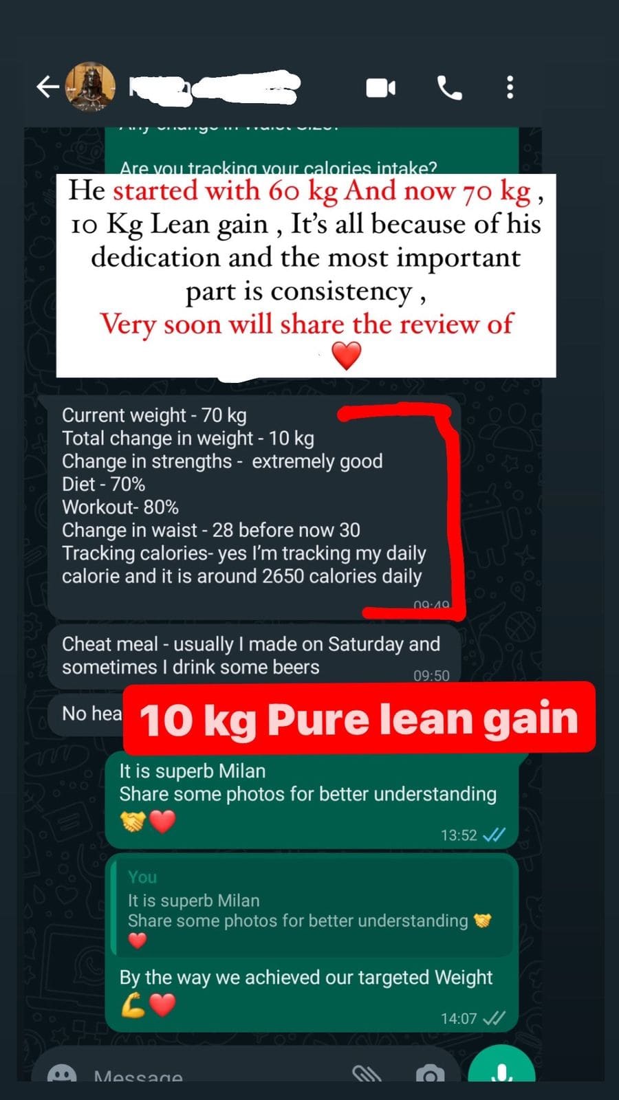 Client transformation